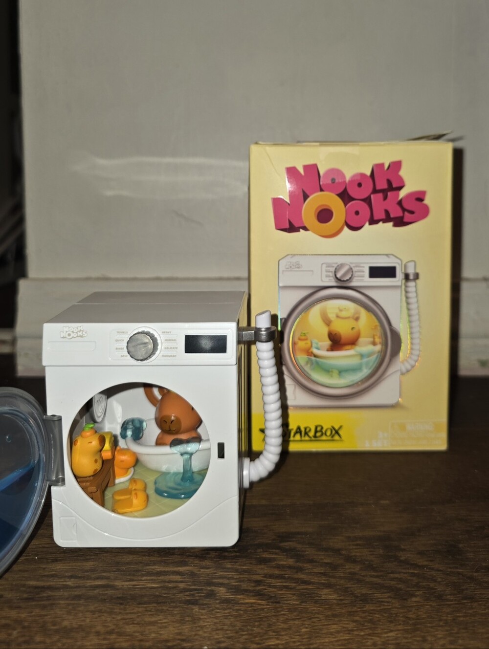 Nook Nooks Capybara Mini Diorama Washer Machine NEW UNOPENED Blind Box
